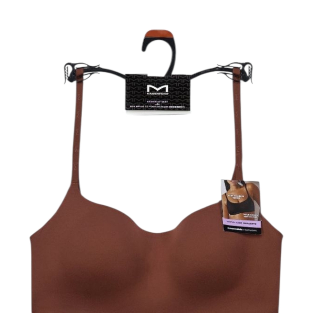 Maidenform Women's Brown Wireless Bralette